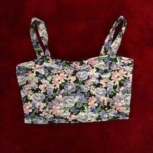 Floral Crop Top